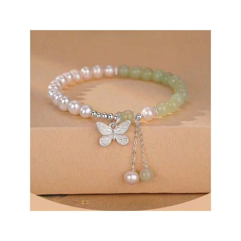 Women's Blessing Card Design Good-looking Girlfriends Antique Bracelets