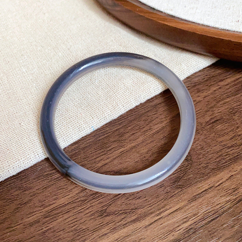 Vacation Style Acrylic Round Open-ended Fresh Sweet Niche Bracelet