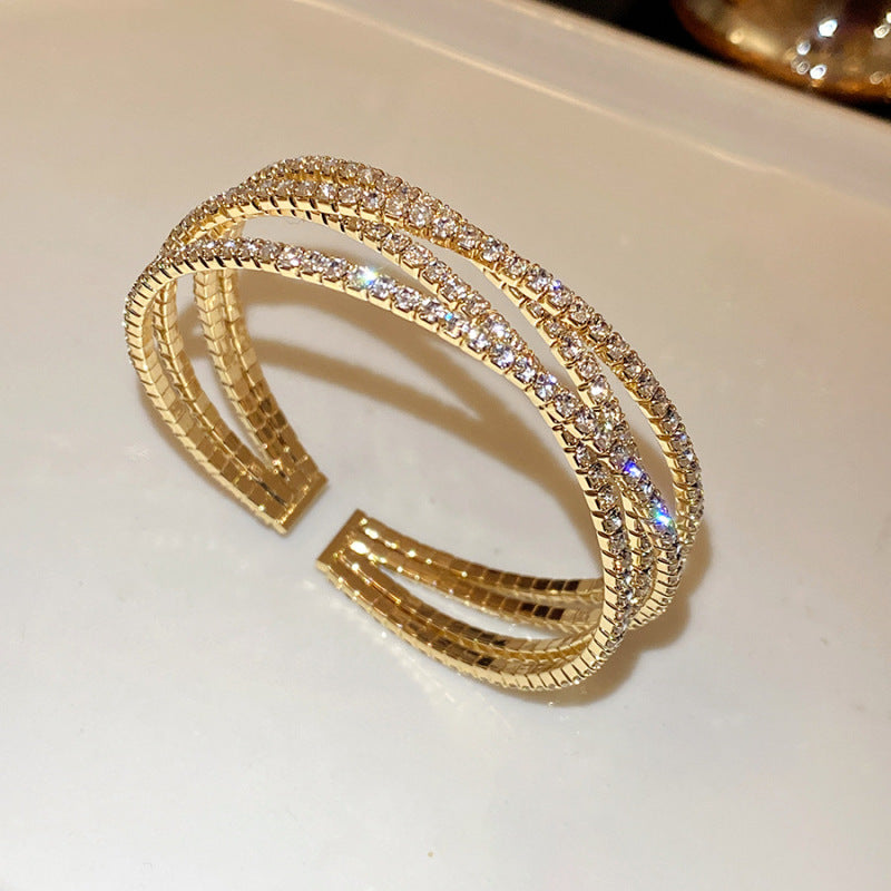 Round Light Luxury High-grade Fashion Minimalist Bracelet