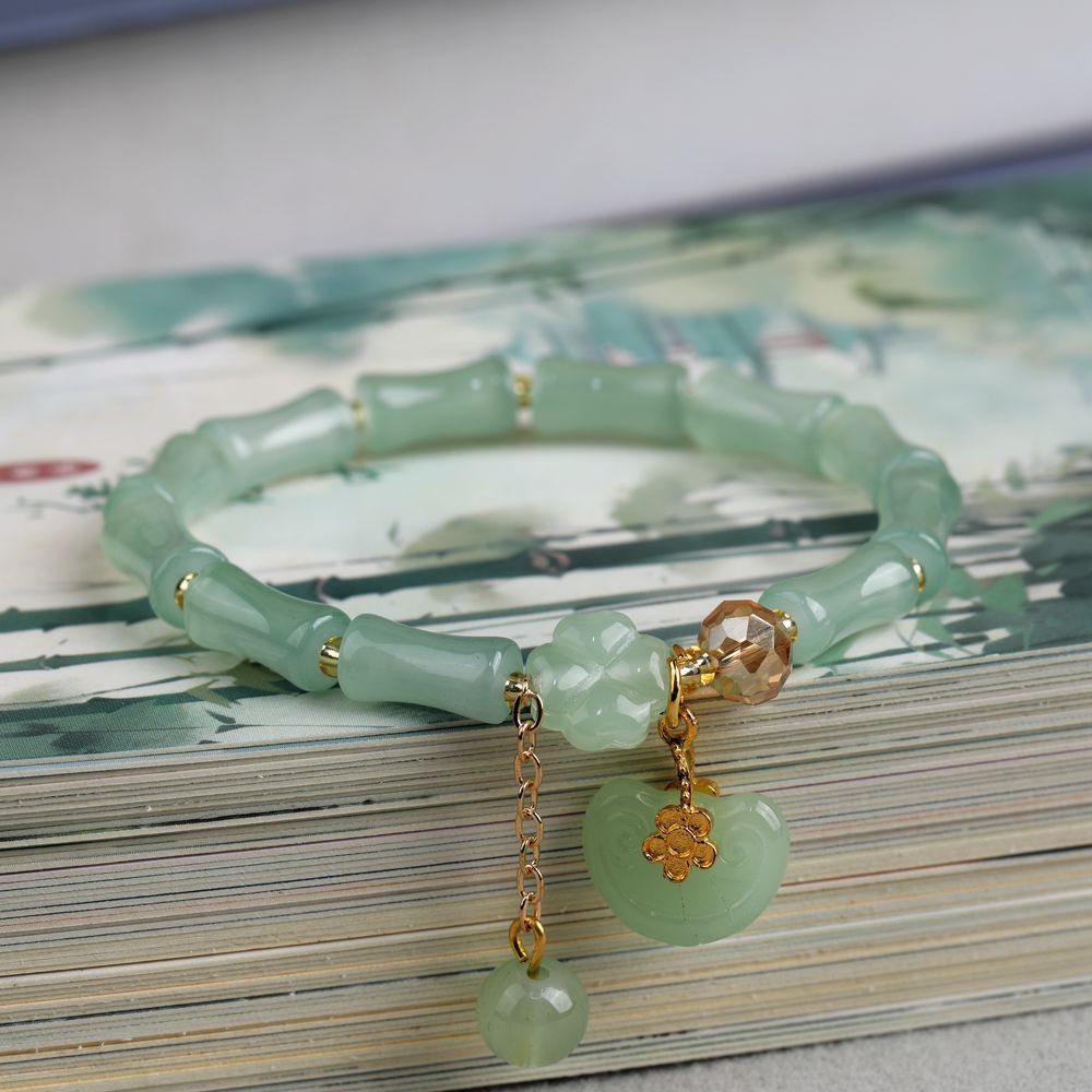 Lotus Seedpod Seed Vietnam Placer Gold Peace Bracelets
