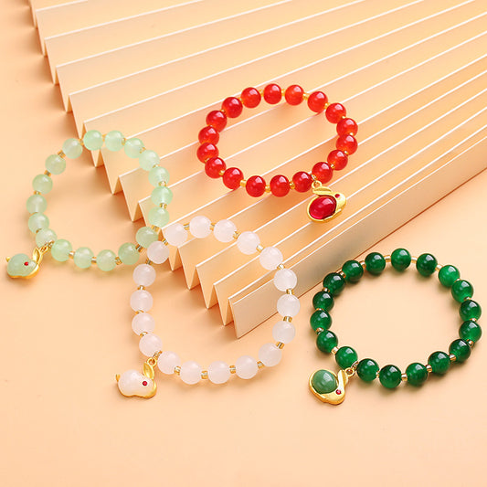 Women's Jade Hare Money Rabbit Seamless Imitation Bracelets