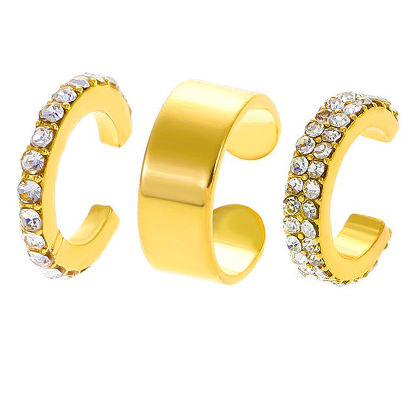 French Entry Lux Geometric Mori Style Earrings