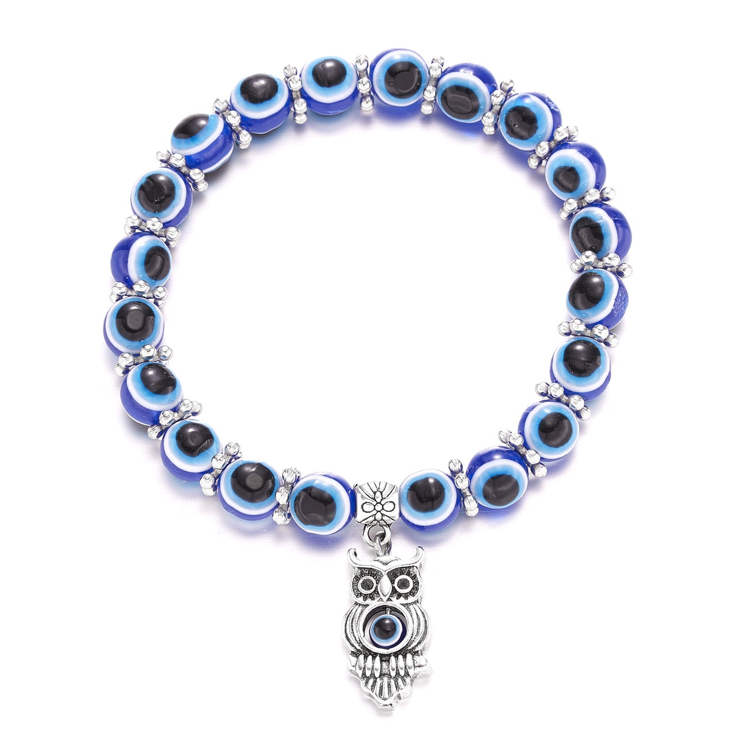 Blue Eyes Hand Of Fatima Turkish Bracelets