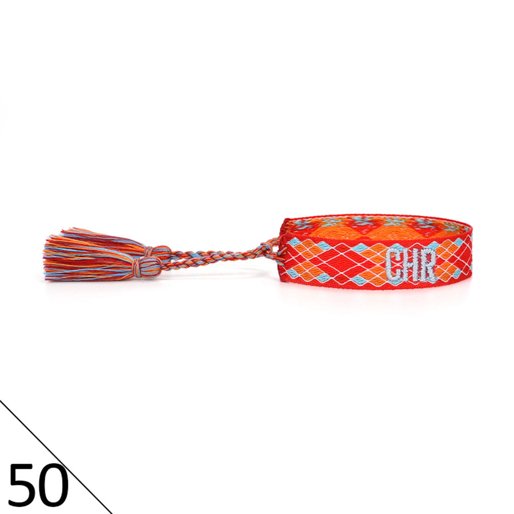 Hand Weaving Fashion Simple Wrist Strap Bracelets