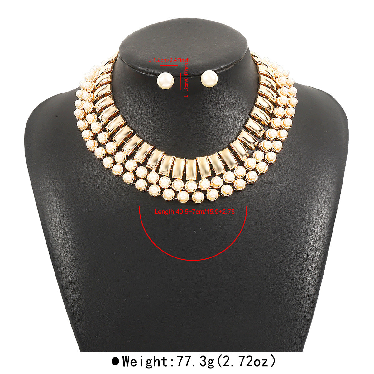 Wedding Versatile Imitation Pearl Short High-key Dignified Exquisite Necklaces
