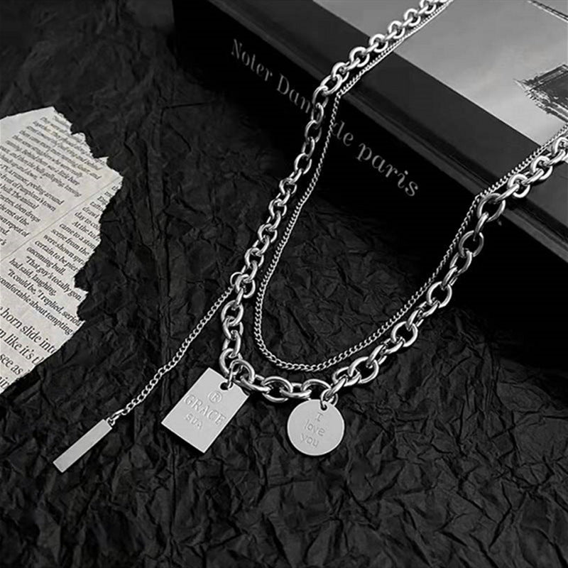 Men's Hip Hop Design Chunky Chain Disco Necklaces