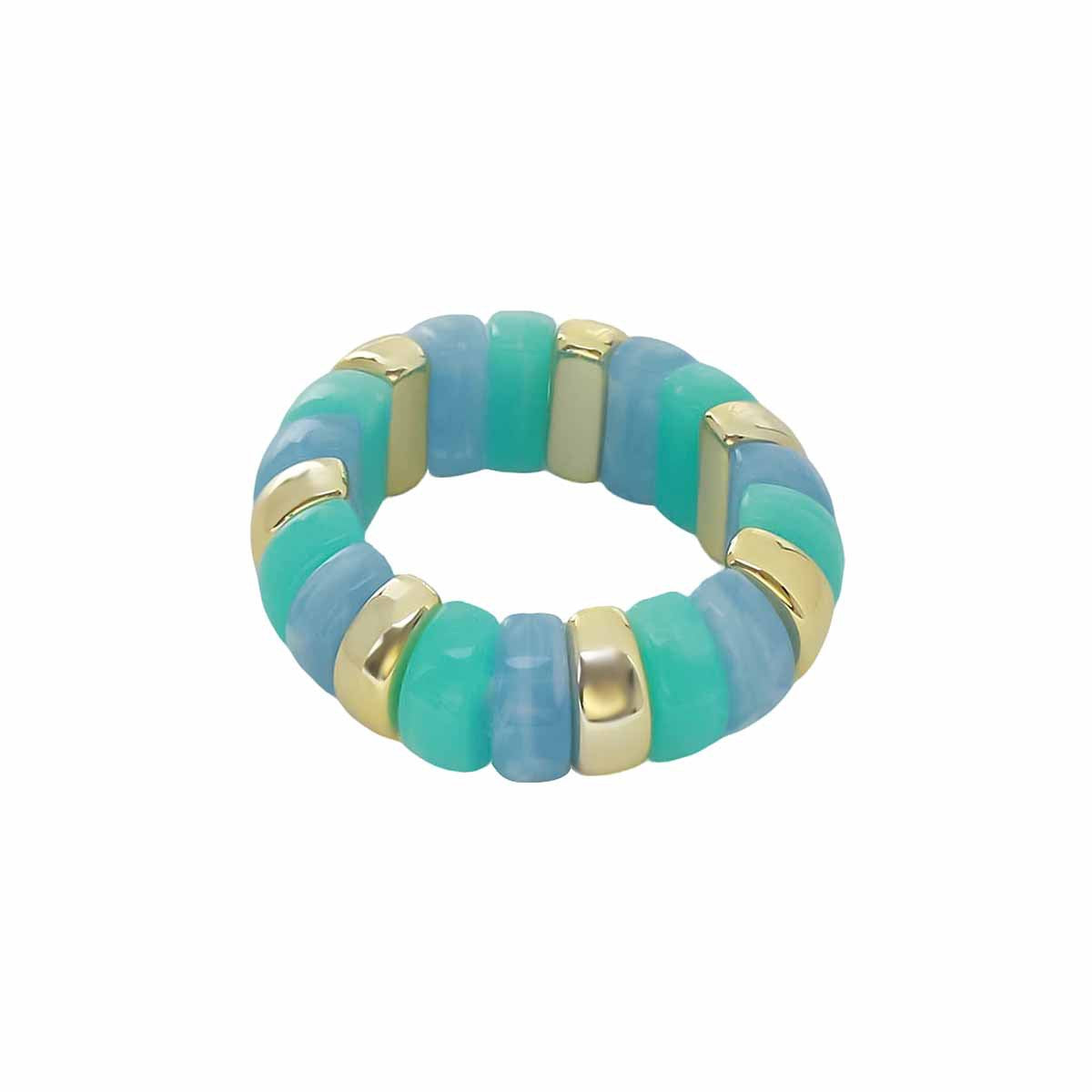 Fashion Exaggerated Geometry Irregular Resin Beaded Bracelet