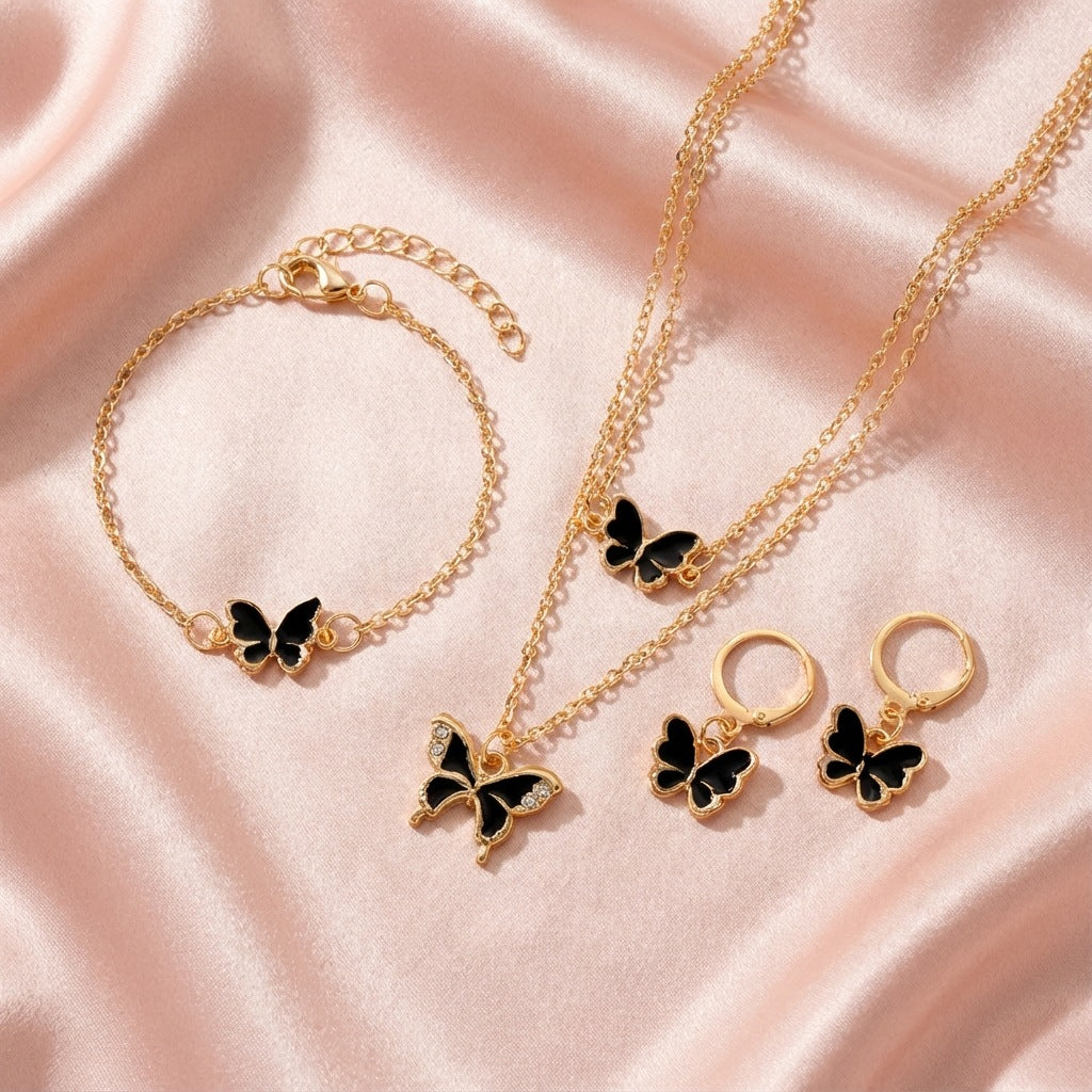 Exquisite Light Luxury Butterfly Niche High Necklace