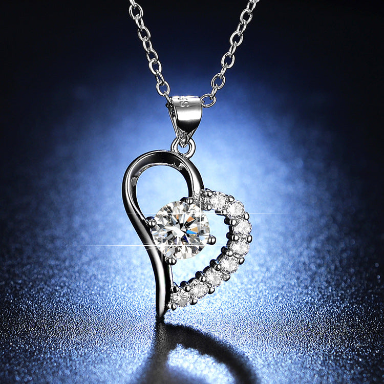 Live Streaming On Imitation Moissanite Swan Necklaces