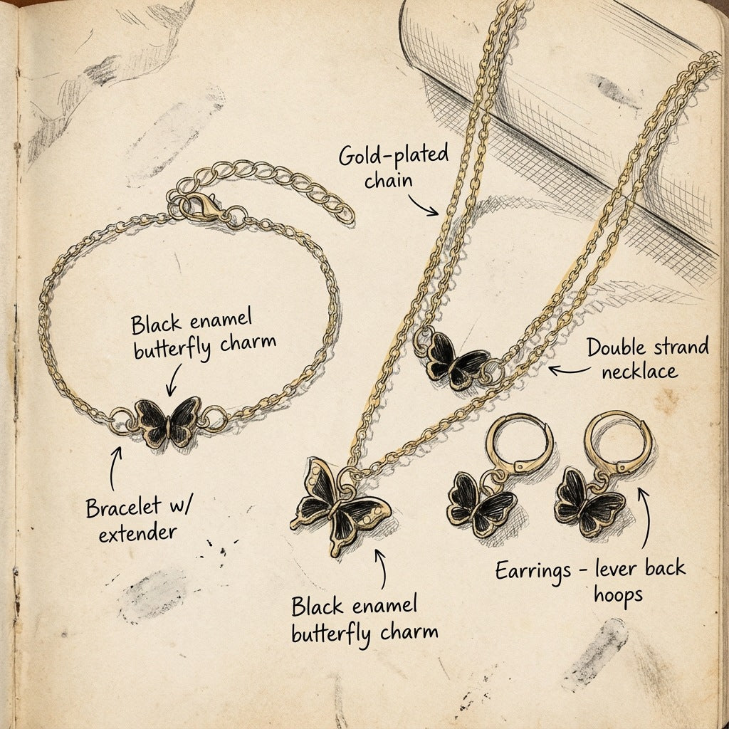 Exquisite Light Luxury Butterfly Niche High Necklace
