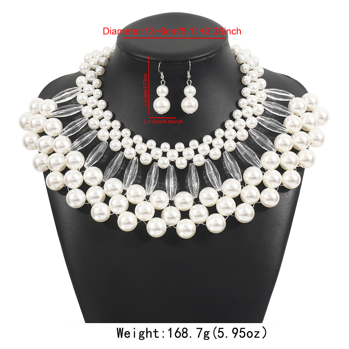 Wedding Versatile Imitation Pearl Short High-key Dignified Exquisite Necklaces
