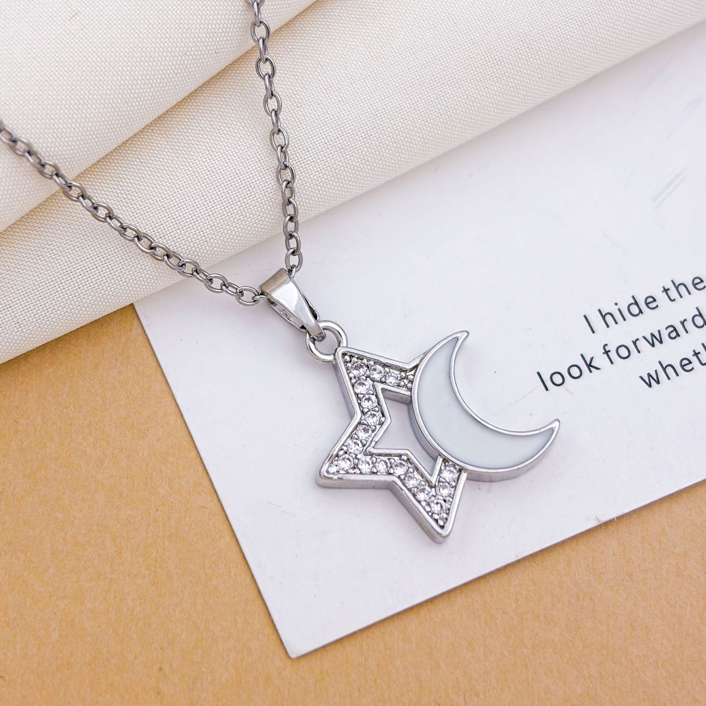 Women's Zirconium Five-pointed Star Exquisite Niche Design Fashion Necklaces