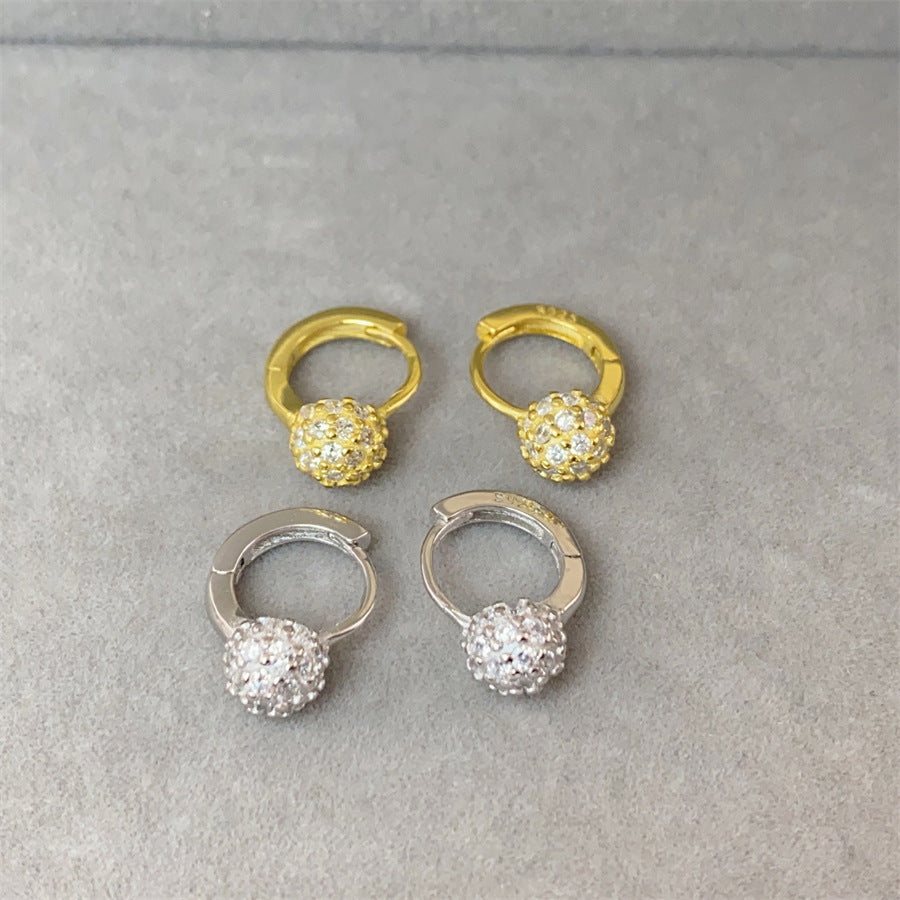 Women's Diamond Ear Clip Refined Stylish Versatile Earrings