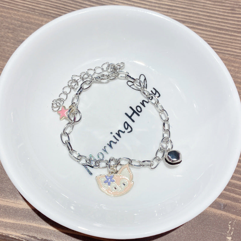 Bell Gift Cartoon Couple Stall Niche Bracelets