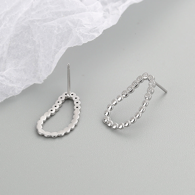 Water Drop Ear Personality Hollow Out Fashion Earrings