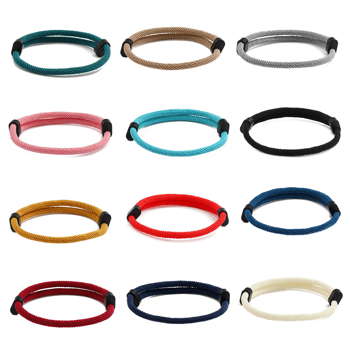 Carrying Strap Couple Free Adjustable Buckle Bracelets