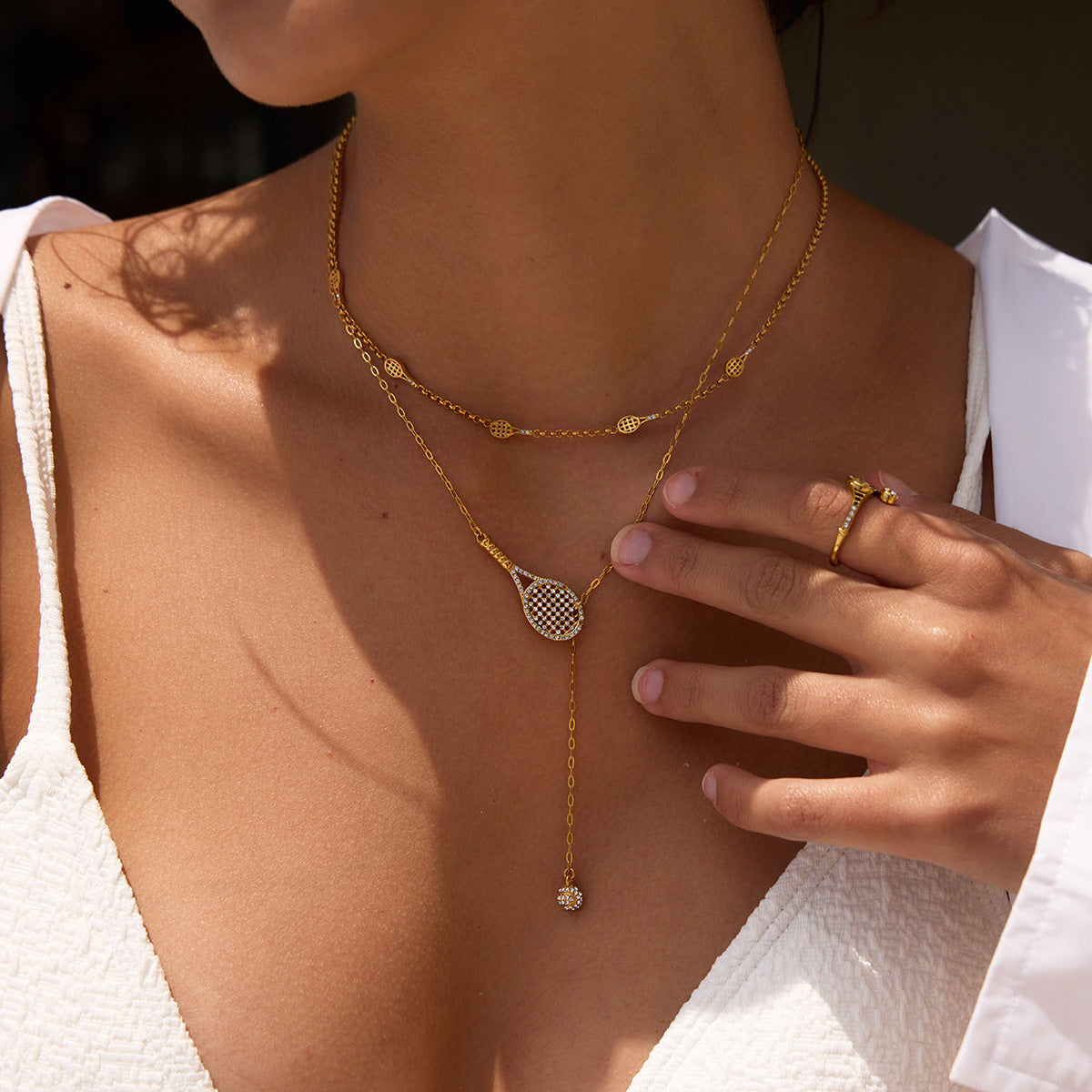 Women's Titanium Steel Stainless Light Luxury High-grade Necklaces