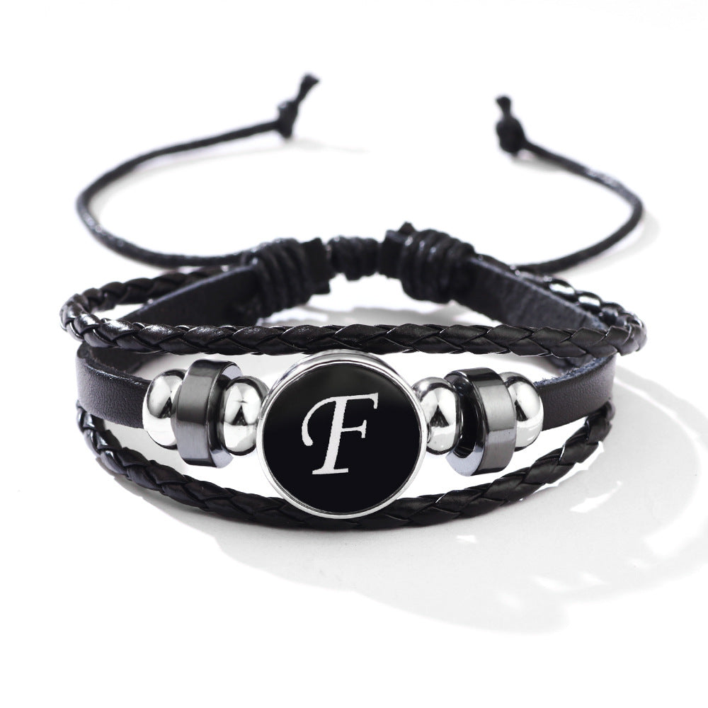 Classic Simple English Letter Personality Fashion Bracelets