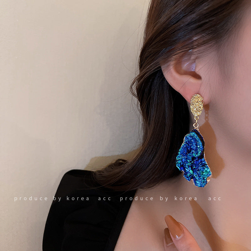 Boucles d'oreilles rétro pour femmes, Style personnalité, tendance, capricieuse