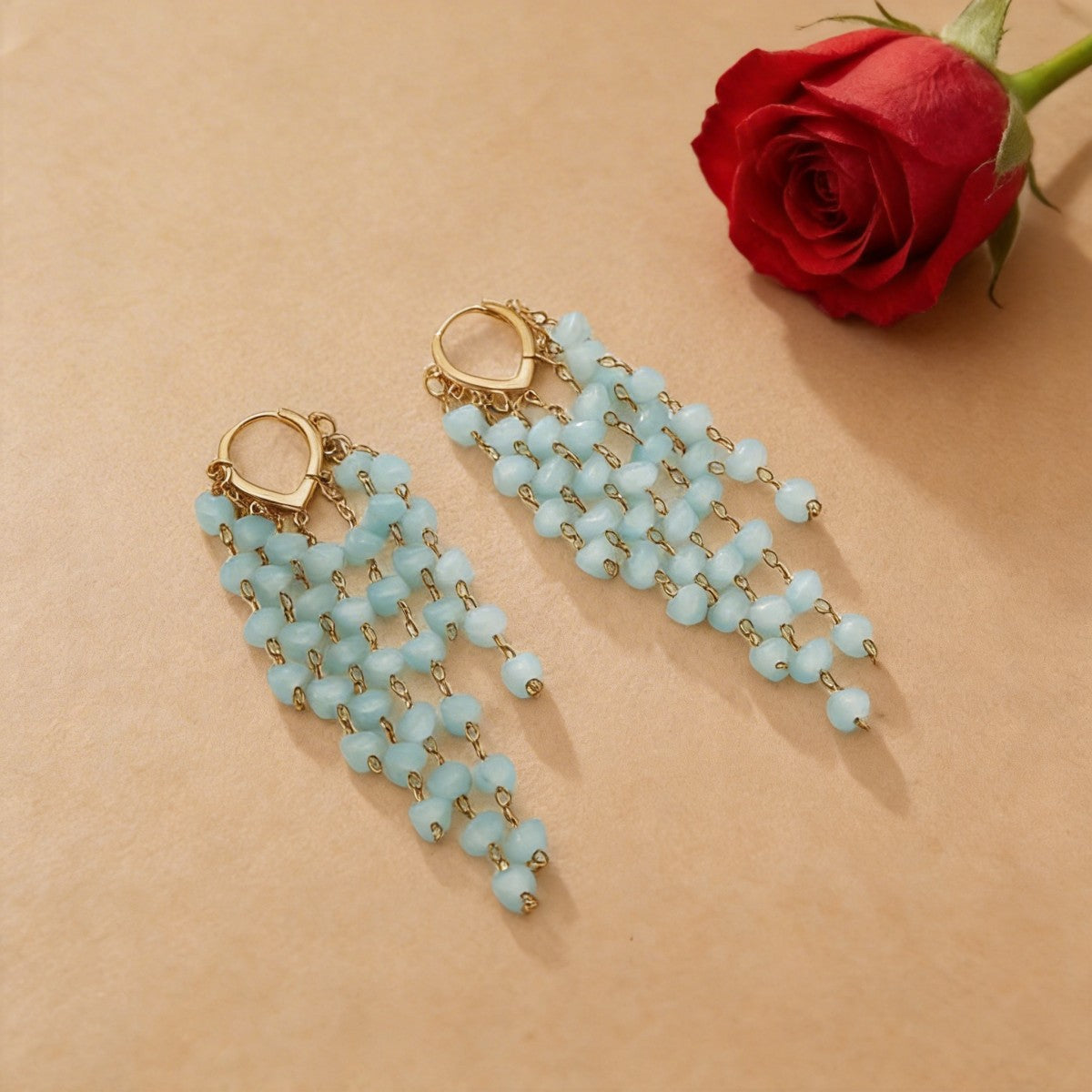 Women's Temperament Wild Crystal Tassel Ear Clip For Long Fashion Earrings