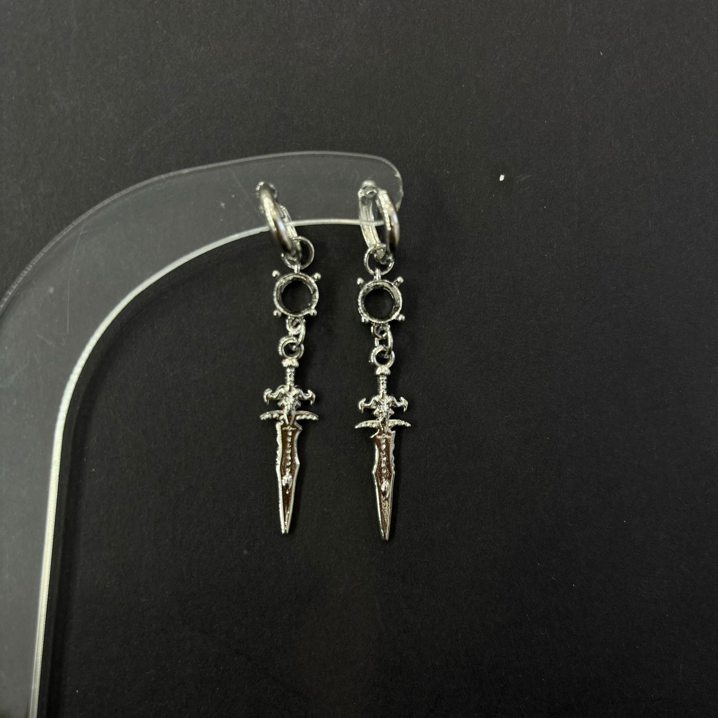 Glamorous Popular Round Bow Holder Pairs Earrings