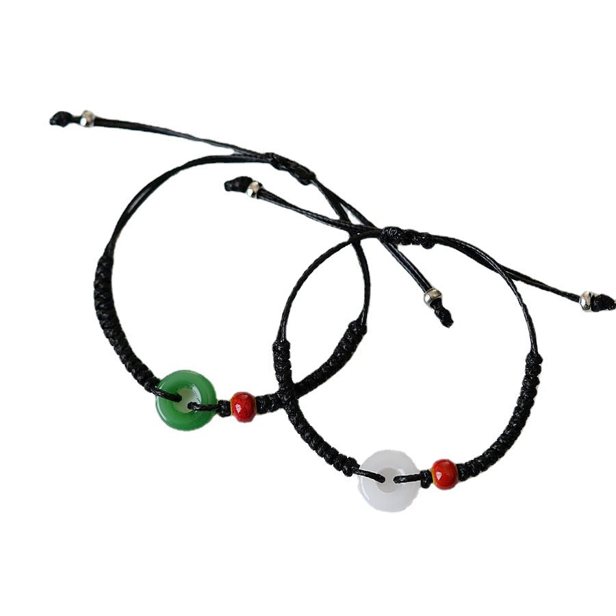 Paire de bracelets de niche et de couple pour femmes et hommes