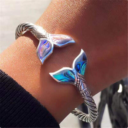 Fashion Retro Creative Opening Adjustable Colorful Bracelets