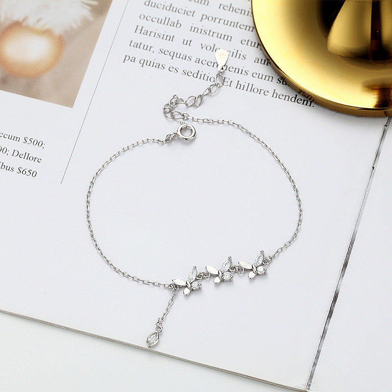 Frische und stilvolle Diamant-Freundinnen-Schmuckarmbänder für Damen im Mori-Stil