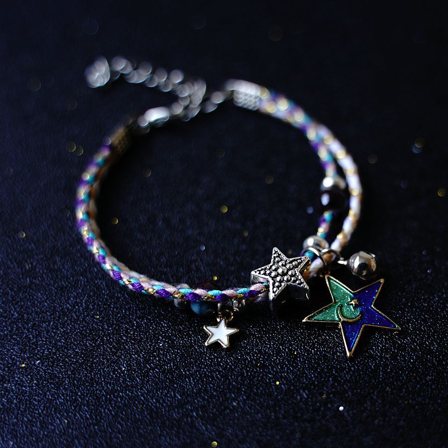 Dream Planet Female Star Moon Pair Bracelets