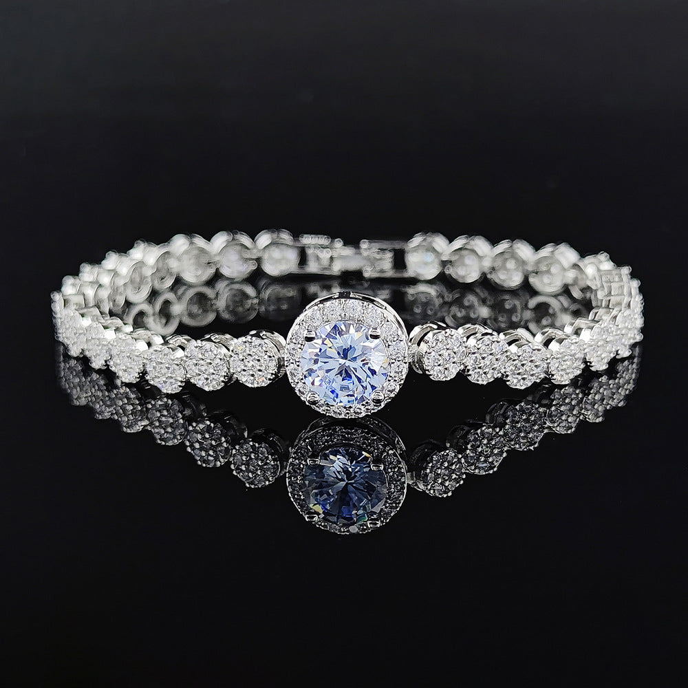 Women's Popular Full Rhinestone Design Niche Bracelets