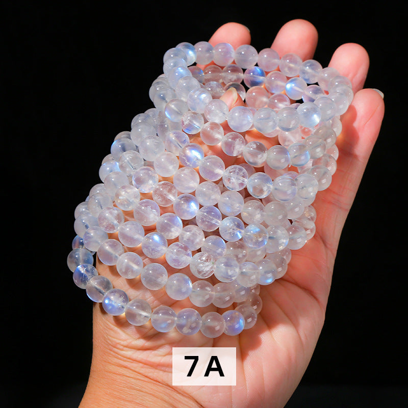 Natural Cream Body Blue Moonlight For Simple Bracelet