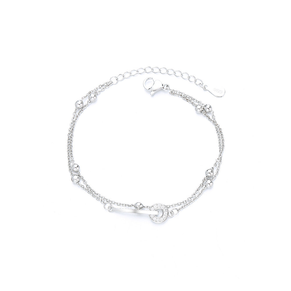 Fashion Twin High-grade Exquisite Girlfriend Gifts Bracelets