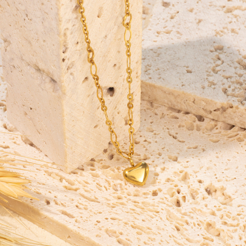 Luxury Titanium Steel Clavicle Chain Female Gift Necklaces