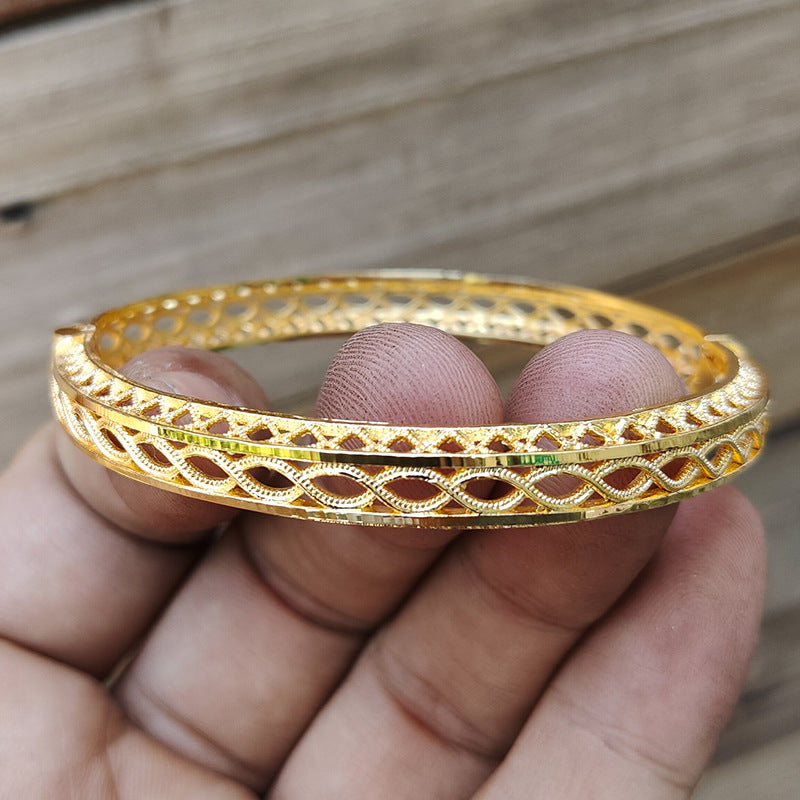 Flower Arab African Ethiopian Moon Embroidery Bracelets