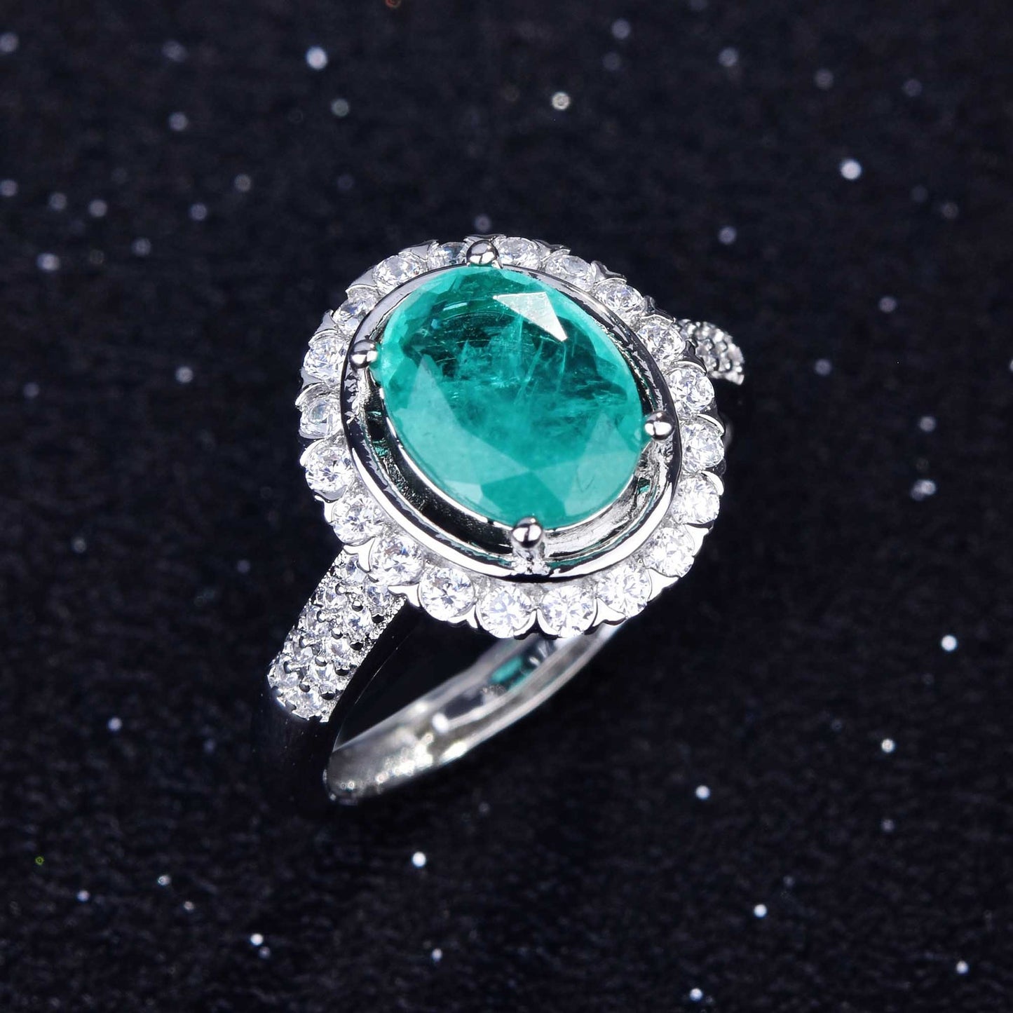 Brazil Paraiba Colored Gems Live Broadcast Pendants