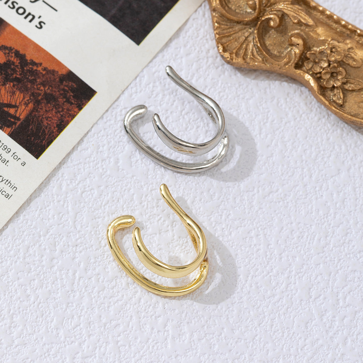 Style Cool Minimalist Design Fashion High-grade Ear Clip