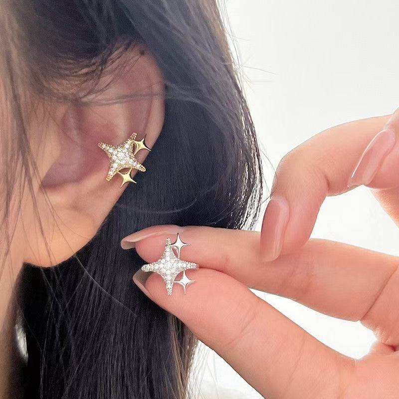 Niche High-grade Sweet Cool Style Without Pierced Ear Clip