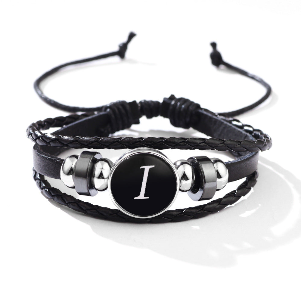 Classic Simple English Letter Personality Fashion Bracelets