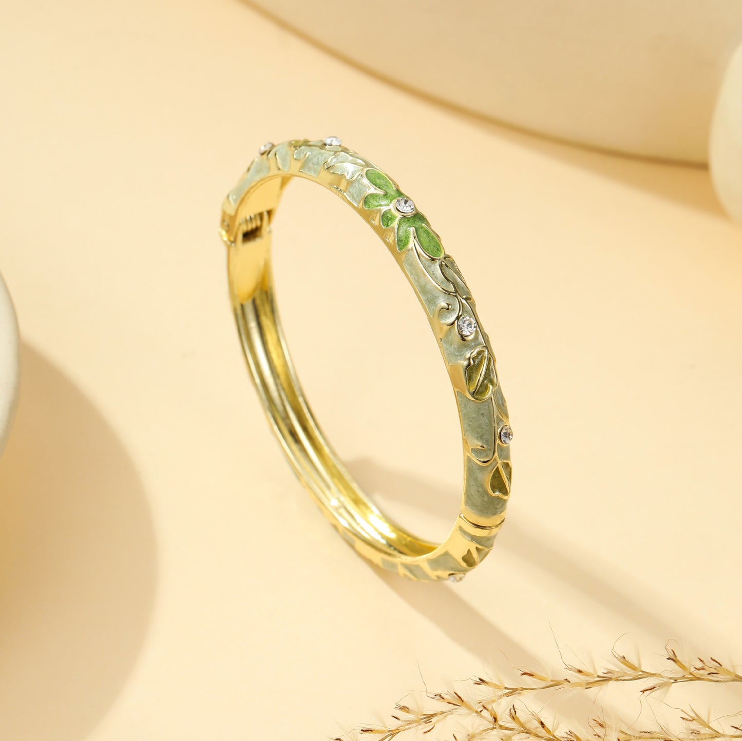 Affordable Luxury Oil Dripping Ceramic Feel Bracelet