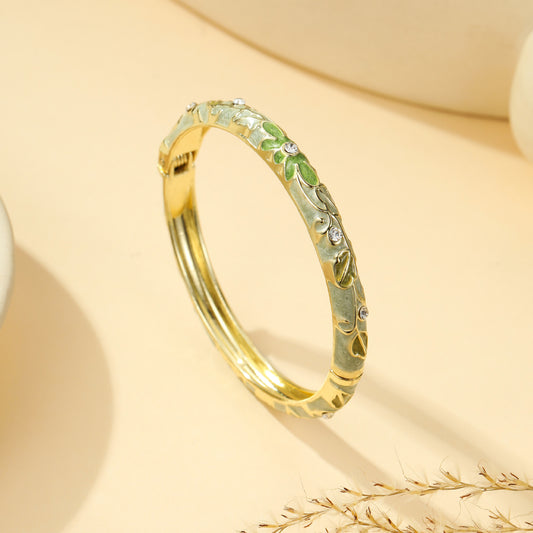 Affordable Luxury Oil Dripping Ceramic Feel Bracelet