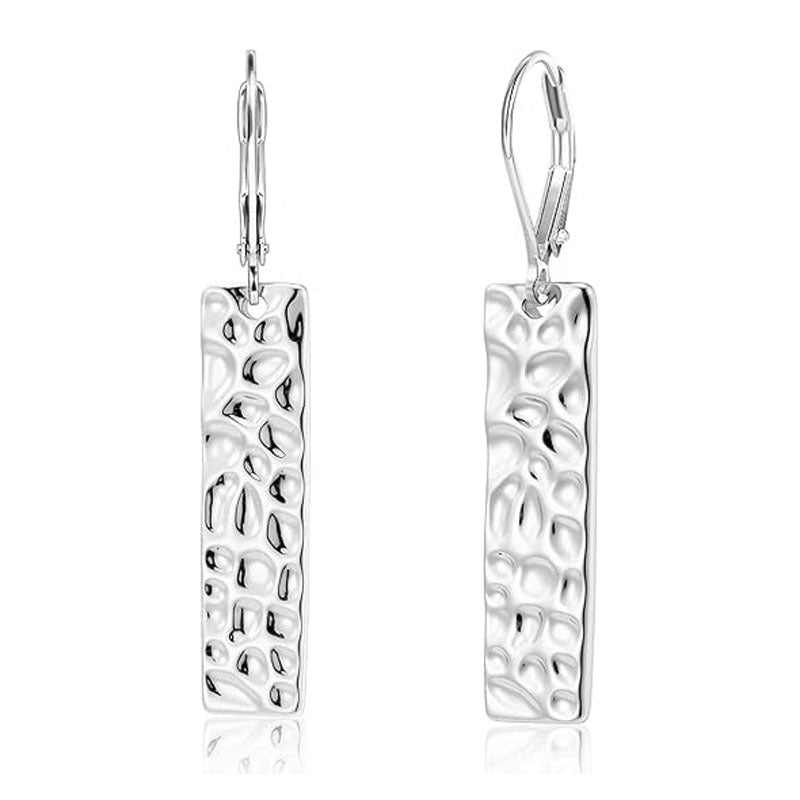 Cold Style Shaped Petite Geometric Metal Earrings