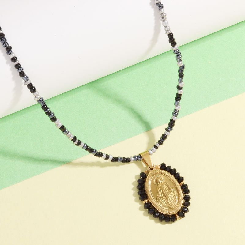 Natural Turquoise Trendy Wild Round Virgin Pendants