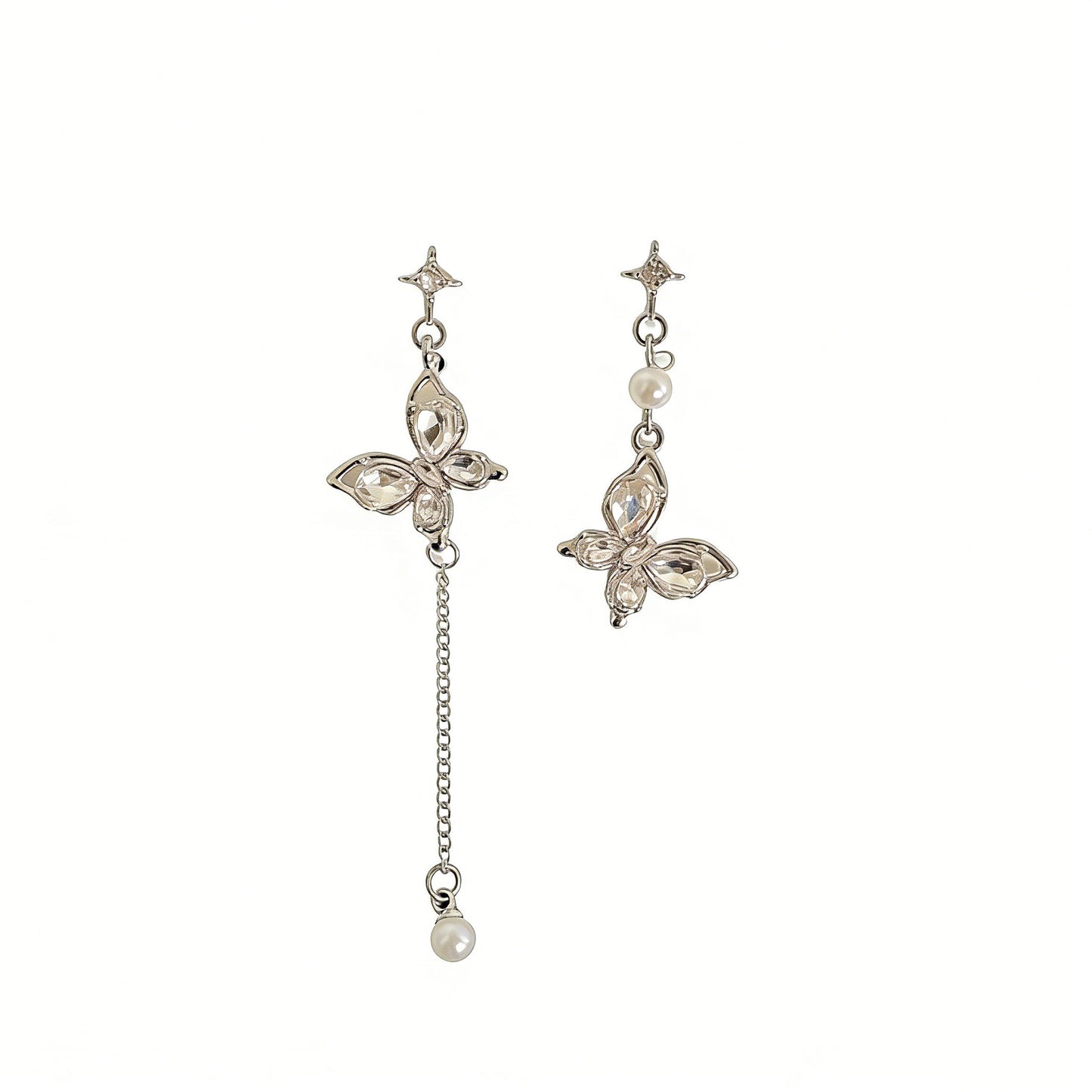 Zircon Tassel Special Interest Light Luxury Elegant No Piercing Required Ear Clip