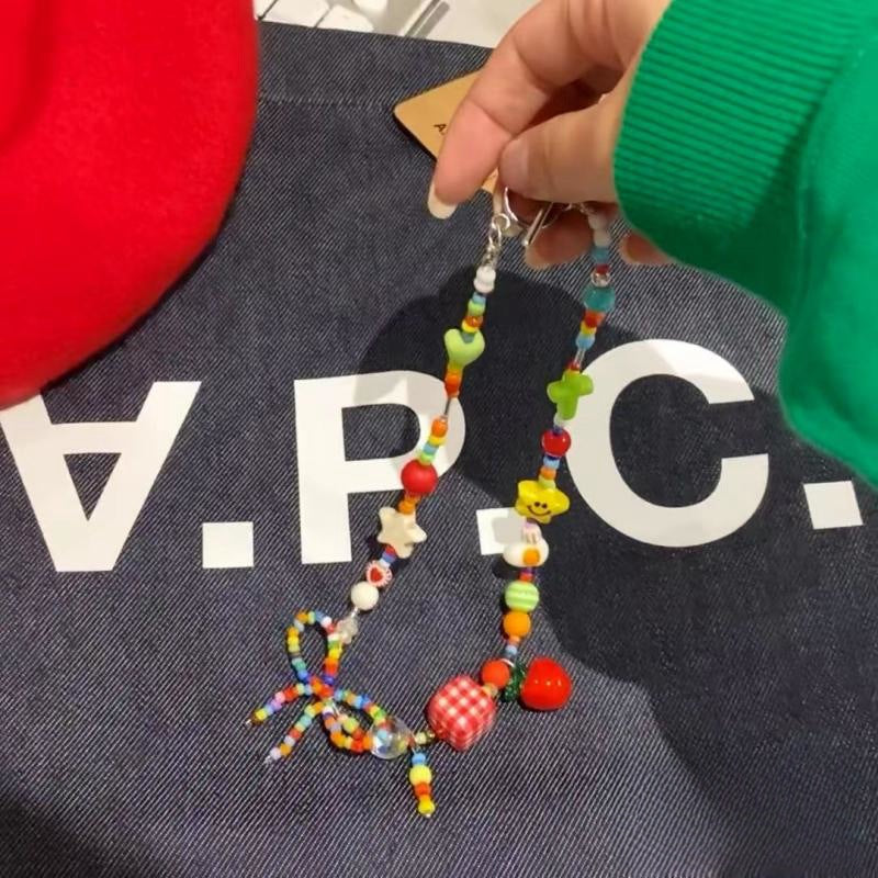 Paradise Dopamine Colored Beaded Light Luxury Summer Necklace