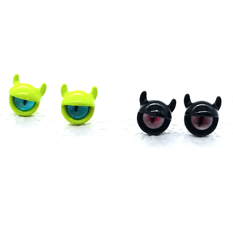 Funny And Cute Cartoon Little Monster Rings