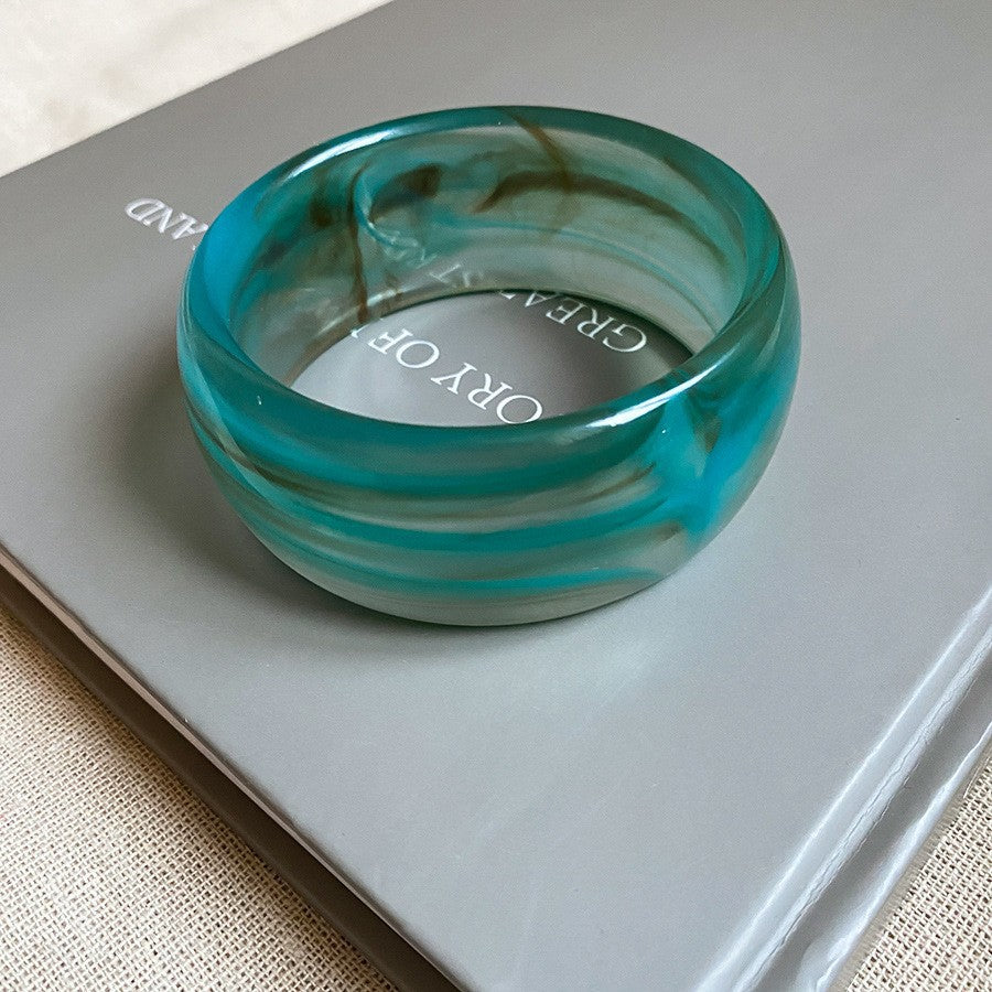 Irregular Resin Mori Style Simple Commute Light Bracelets