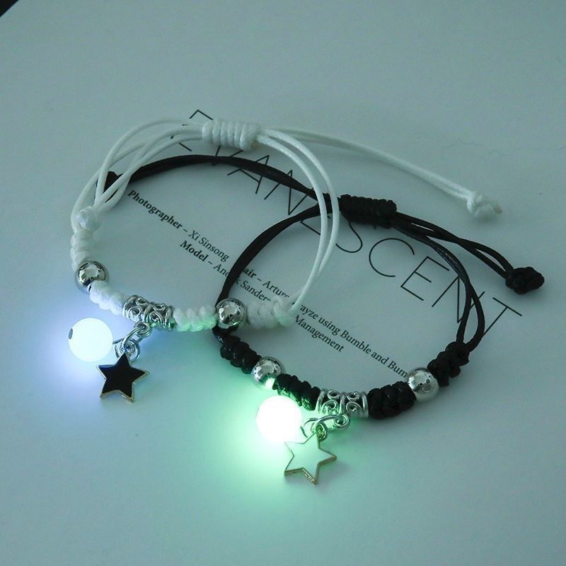 Women's & Men's & Luminous Female Two Girlfriends Friendship Bracelets