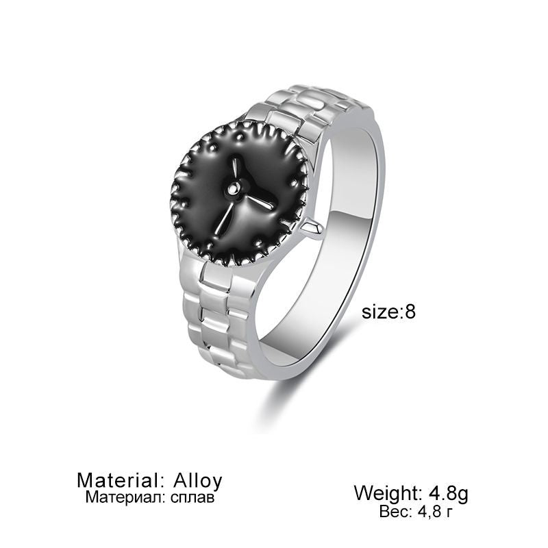 Dial Female Cold Style Watch Design Sense Fashion Ring