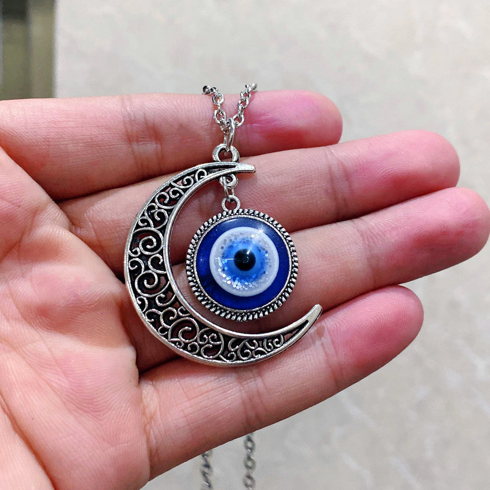 Turkish Blue Eye Evil Pendant Alloy Necklaces