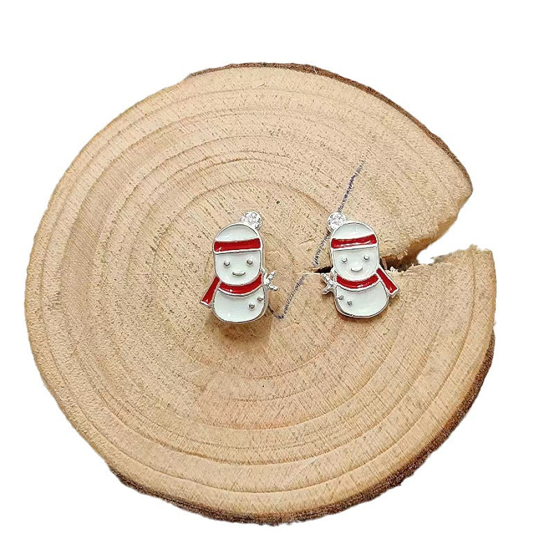 Mini Ear Tree Sweet Cute Female Earrings